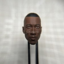 Painted 1/18 1/12 1/10 Mahershala Ali Blade B Head Sculpt fit 3.75