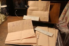 Vintage 1968-1971 Receipt Tickets Clinton Tennessee Livestock Auction picture