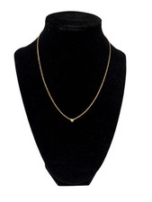 Tiffany Diamond by the Yard .03 ct Gold Necklace picture