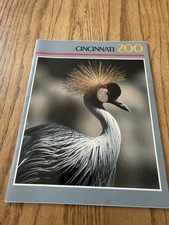 Vintage 1986 Cincinnati Zoo Illustrated Guidebook Map Ohio USA Color Souvenir picture