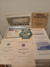 Halifax County High School 1950s South Boston Va Memorabilia Minstral Shows & + picture