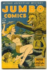 Jumbo #62  1944 - Fiction House  -VF- - Comic Book picture