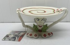 Vintage Silvestri  Mark Switzer Grin and Bear It Christmas Cake Desert Pedestal picture