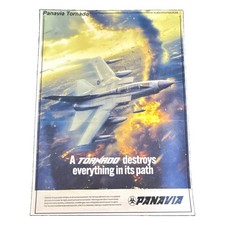 Panavia Tornado Multicolor Print Ad 