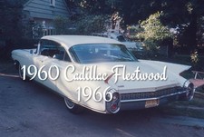 35mm slide 1960 Cadillac Fleetwood - 1966 picture