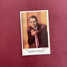 Henry Fonda 1955 Dutch Gum X Set #63 Non-Sport Trading Card picture