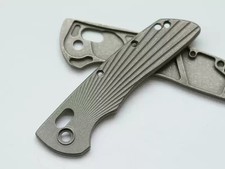 1 Pair Titanium Alloy Radial Pattern Tool Handle Scales for Hogue Deka 2 picture