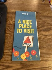 Vintage Map - 1969 Citgo - OHIO  A Nice Place to Visit picture