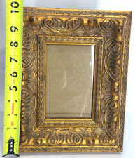 Vintage Ornate Gold Gild Design Picture Frame Baroque 10.2