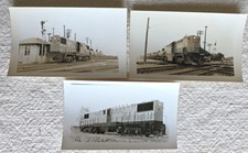 C. 1940s Elgin Joliet Eastern RR 100, 101 Baldwin DT-6-6-2000 Photo Lot picture