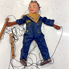 Antique Old  BOY SCOUT - CUB SCOUT MARIONETTE 12