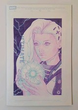 Ultimate Endgame 1 Marvel Comic 2025 Sketch Cover Original Art Mei  2 3  4 picture