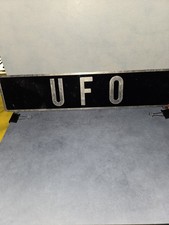 Vintage 1970's UFO License Plate (LOC-99) picture
