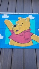 Vtg 90s Bedding Disney Winnie The Pooh/Piglet Reversible Standard Pillow Case picture