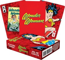 Wonder Woman Playing Cards DC Comics Licensed by Aquarius Poker Size Deck * NEW picture
