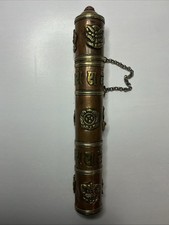 Buddhist Tibetan Incense Holder used Has Incense Sticks With It Please Read picture
