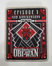 Star Wars Celebration Chicago 2019 - RANCHO OBI-WAN EPISODE 1 20 ANNIVERSA PATCH picture