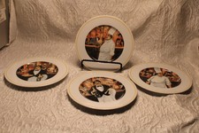 Guy Buffet Collection Set of Four Plates Mint in Box by Eschenbach Porzellan picture