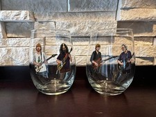 Grateful Dead Trey Anastasio Jerry Garcia Hop Fiction Beer Glass Set *RARE*  picture