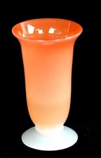 F. Carder Stevens & Williams Antique Pink & Alabaster Glass 4 3/8
