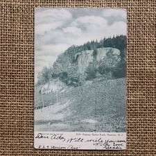 Paterson New Jersey NJ Famous Garret Rock Posted 1905 Undivided Back Postcard picture