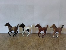 Breyer Stablemates Lot Of 4 Cantering Foals- Excellent Condition picture