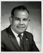 1969 Press Photo Chris J. Loutsis of the American Right of Way Association picture