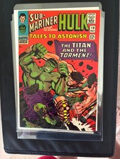 TALES TO ASTONISH #79 hulk Hercules avengers 9.0 vf/nm white picture