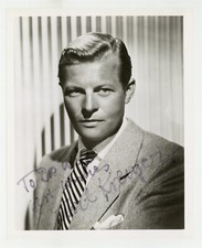 Kurt Kreuger 1950 Signed Swiss Actor Manhunt Man From Uncle 8x10 Portrait Photo  picture