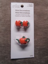 Ashland Fall Tiny Treasures, Pumpkin Teapot & Cups   2026  NEW picture