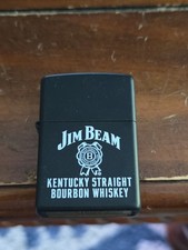 Zippo 2012 Jim Beam Black Matte Lighter Brand New Sealed Never Struck  picture