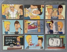 1994 Fleer Ultra and Topps Beavis and Butt-Head Trading Cards 37 Piece Lot picture