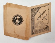 1879 antique JOHN S. TRIPP JR providence ri IMPORTING TAILOR ad TRADE CARD picture