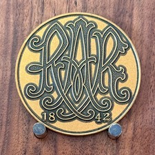 Reading Amateur Regatta PAR 1842 Vintage Brass Challenge Coin  1#47 picture
