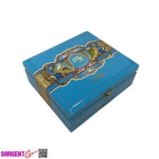 My Father Cigars Blue Toro Gordo Empty Wooden Cigar Box 7.75x7x3 picture