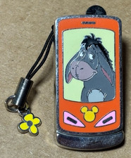 Disney 2008 EEYORE Slide Cell Phone Pin Winnie the Pooh RARE VHTF picture