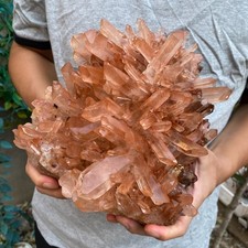7.9lb Natural Clear White Quartz Crystal Cluster Rough Healing Specimen picture