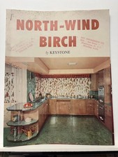 Vtg Keystone Cabinet Co Brochure 1950s Kitchen Littlestown PA Charles Moorehead picture