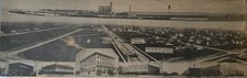 c1913 Texas City TX A City of Deeds Panoramic RPPC Docks Bank Hotel picture
