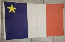 Vintage Acadian Canada Flag 1965-75 60