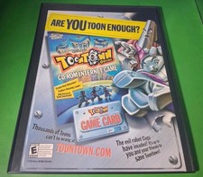 Toontown Disney Online Game Vintage 2001 Print Ad Framed 8.5x11  picture
