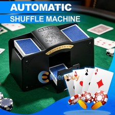 4 Deck Automatic Card Shuffler Poker Cards Shuffling Machine Casino Playing Game picture