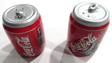 Coca Cola soda shape salt and pepper shakers picture