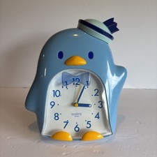 Vintage 1979 Sanrio Tuxedo Sam Wall Desk Clock Character Decor Not Working  picture