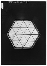 34. INTERIOR VIEW DIRECTLY UP TO SKYLIGHT IN OCTAGONAL KITCHEN - Isaac N. Hagan picture