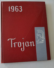 Class of 1963 Troy High School Yearbook Troy Ohio Trojans 7-12 picture
