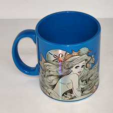 Disney The Little Mermaid Ariel Blue Ceramic Mug Disney Franchise Coffee Mug picture