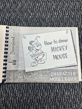 Vintage WED Enterprises Disney Character Model Guide Research Dept 1401 Flower picture