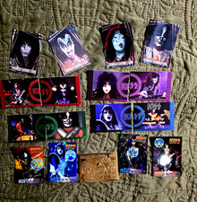 KISS vintage card, sticker lot of (17) picture