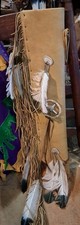 *NATIVE AMERICAN NAVAJO QUIVER TWO ARROWS VERY NICE QUALITY LARGE COA * picture